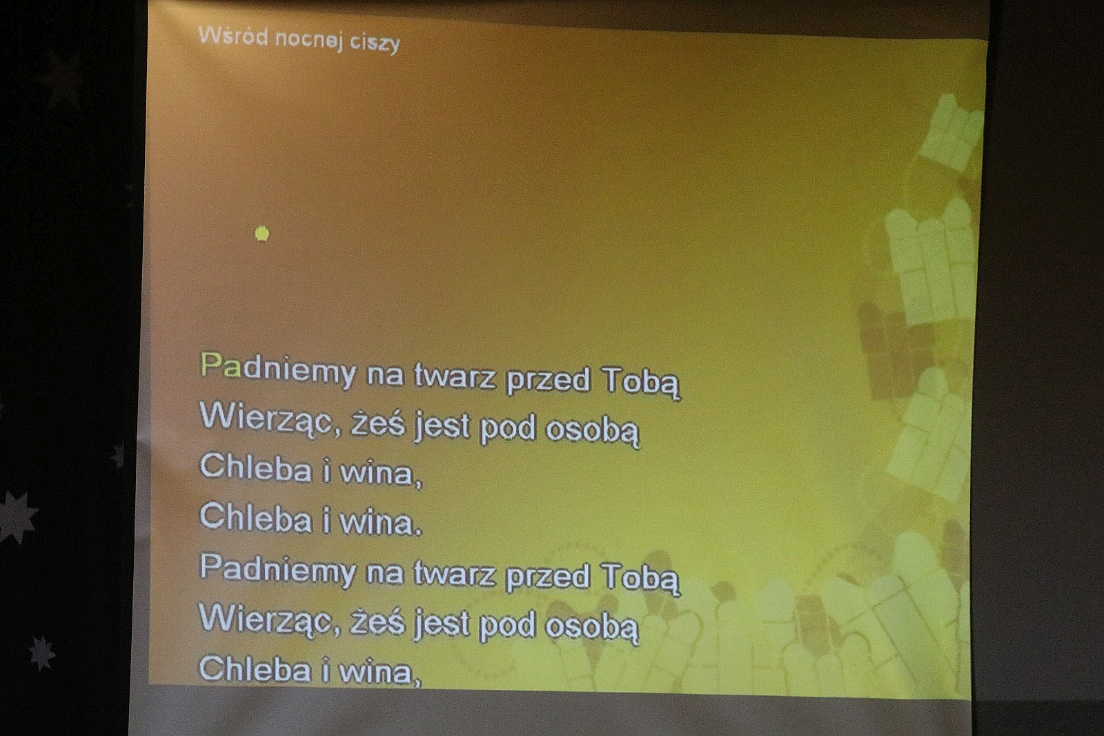 Ksiądz Wołowski zaprosił mieszkańców do kolędowania