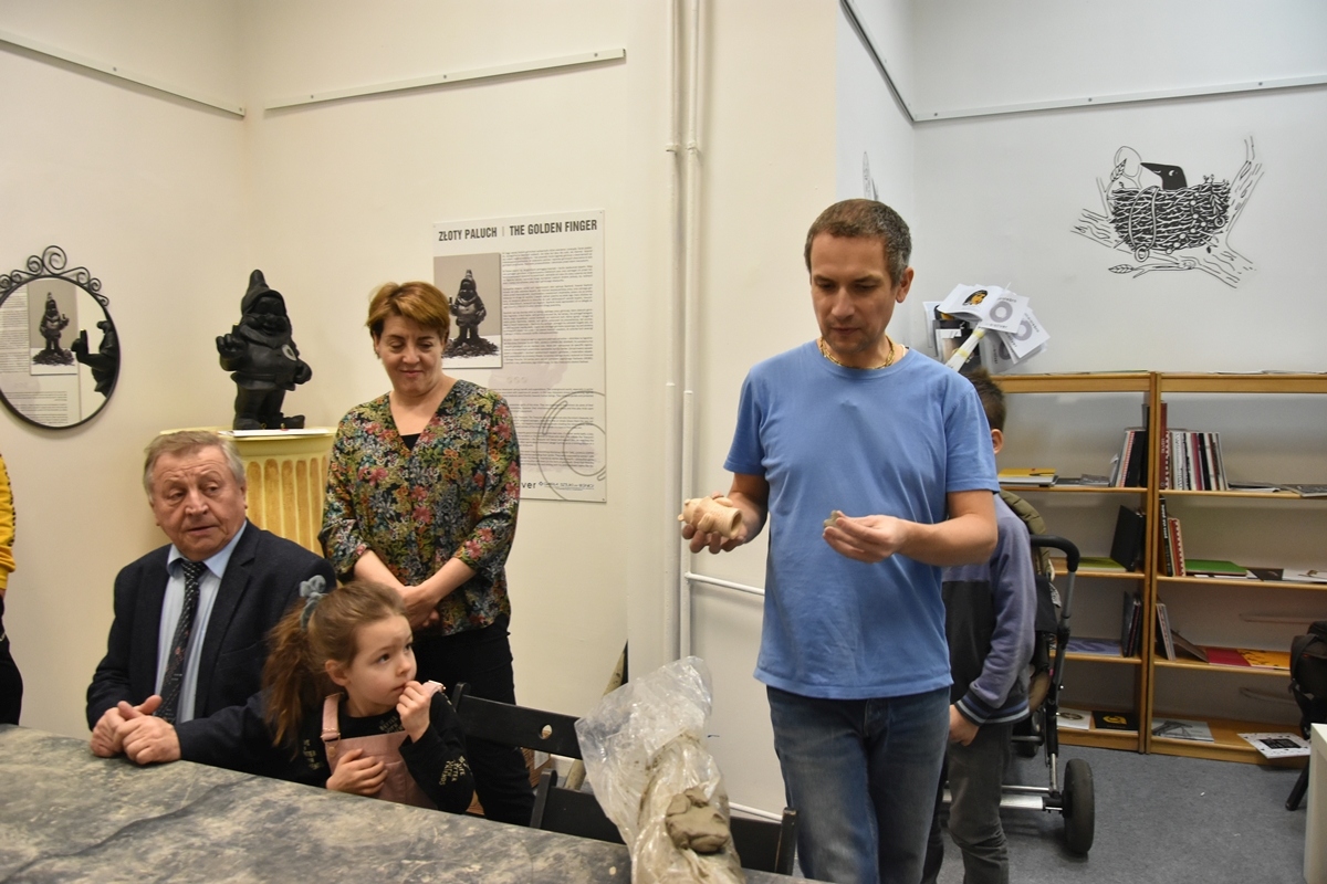 W Otwartej Pracownia Sztuki odbyły się warsztaty ceramiczne