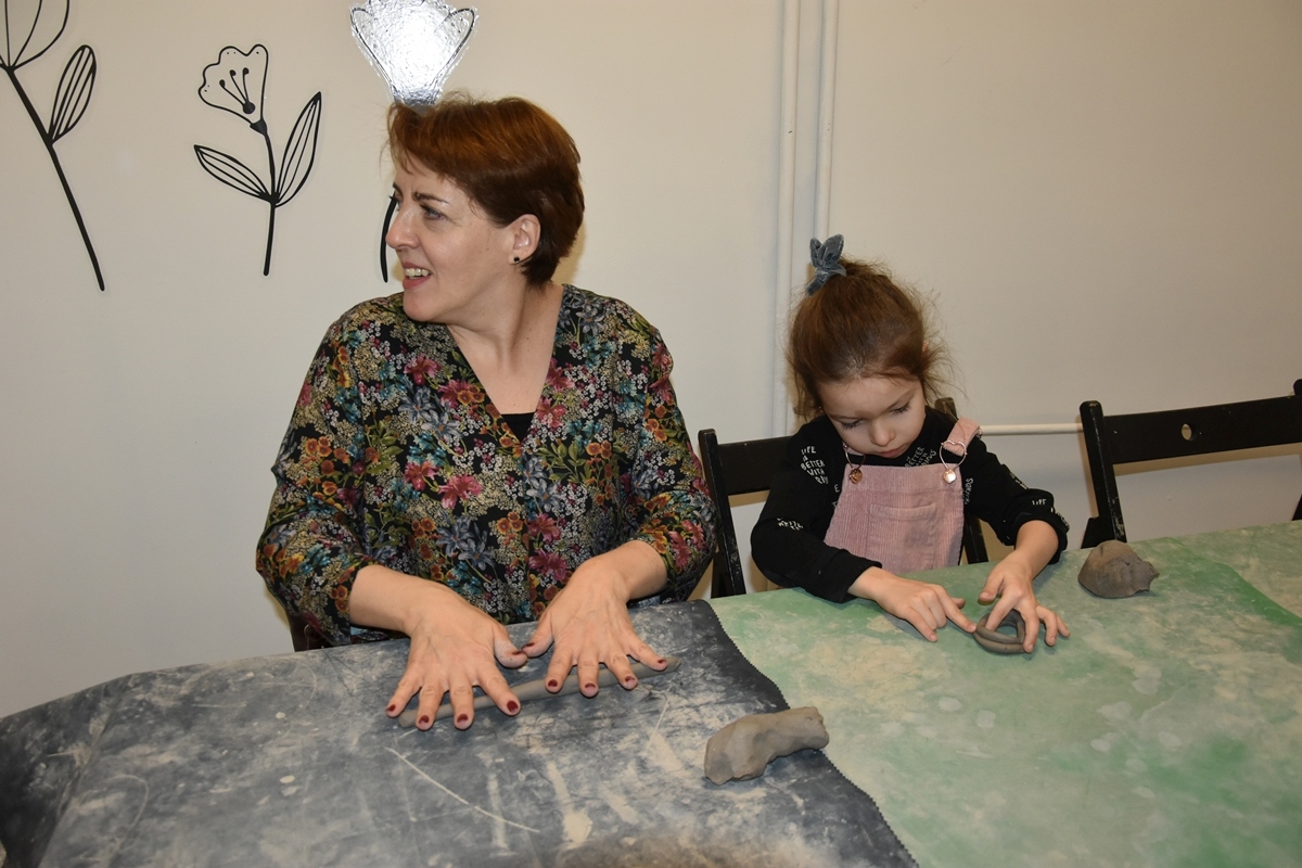 W Otwartej Pracownia Sztuki odbyły się warsztaty ceramiczne