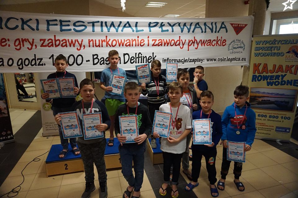 W Legnicy na basenie Delfinek odbył się Festiwal Pływania