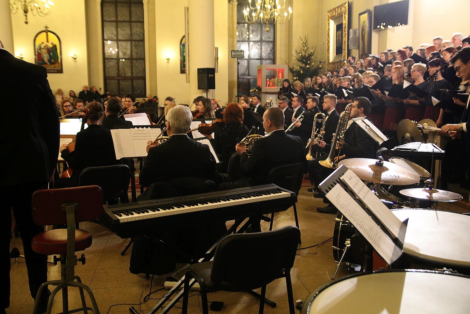 Niezwykły koncert kolęd w kościele na Piekarach