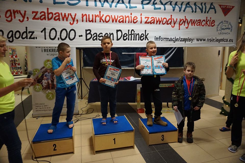 W Legnicy na basenie Delfinek odbył się Festiwal Pływania