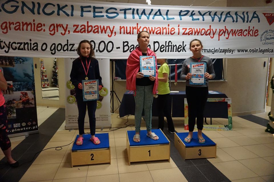 W Legnicy na basenie Delfinek odbył się Festiwal Pływania