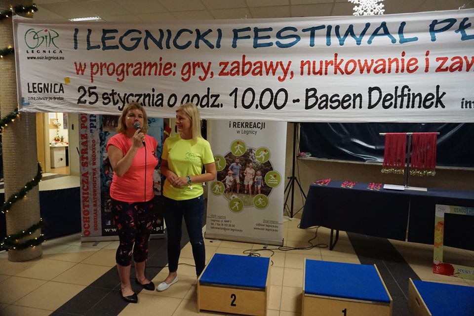 W Legnicy na basenie Delfinek odbył się Festiwal Pływania