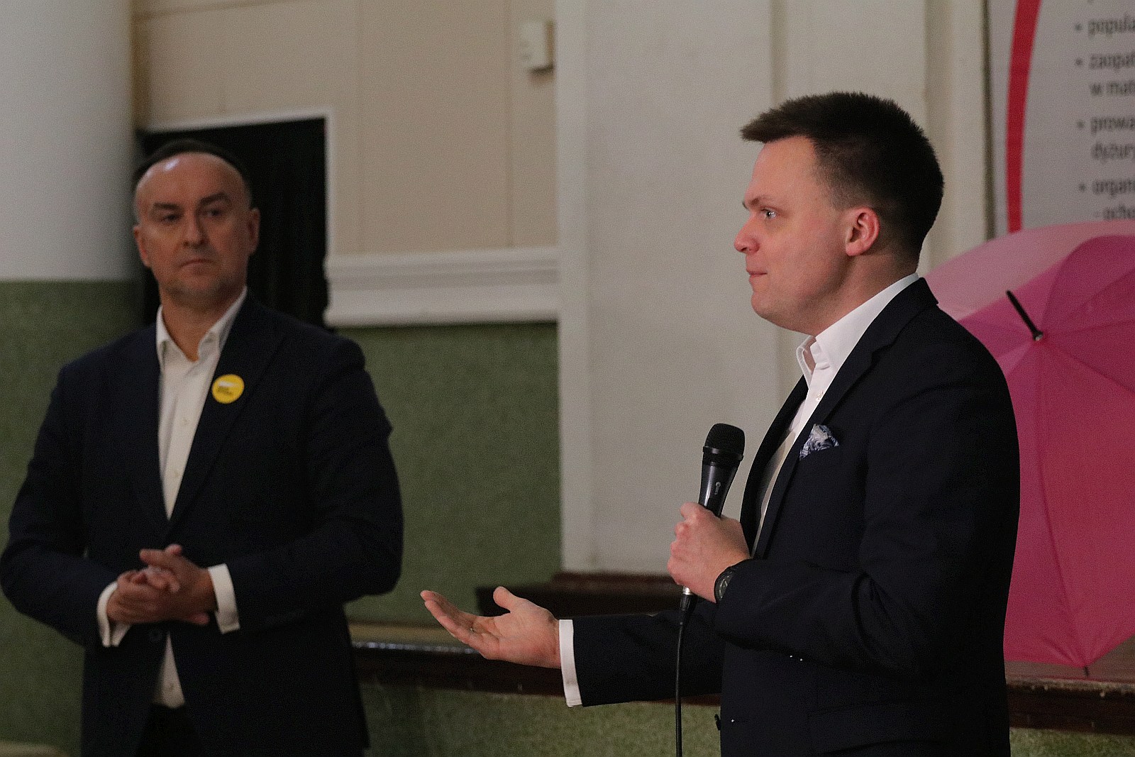 Szymon Hołownia rozpoczął spotkania z wyborcami