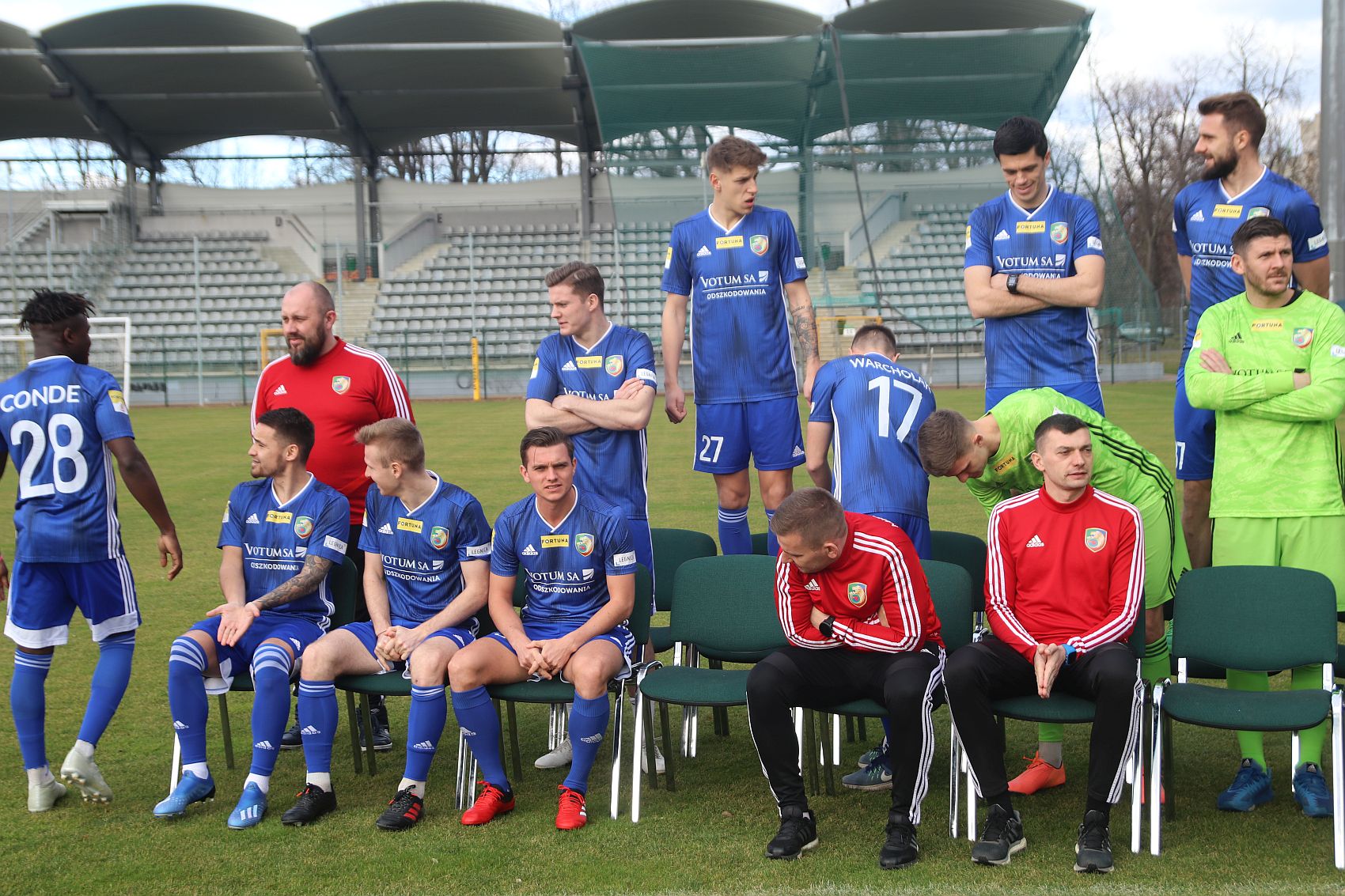 Przed rundą wiosenną odbyła się prezentacja Miedzi Legnica