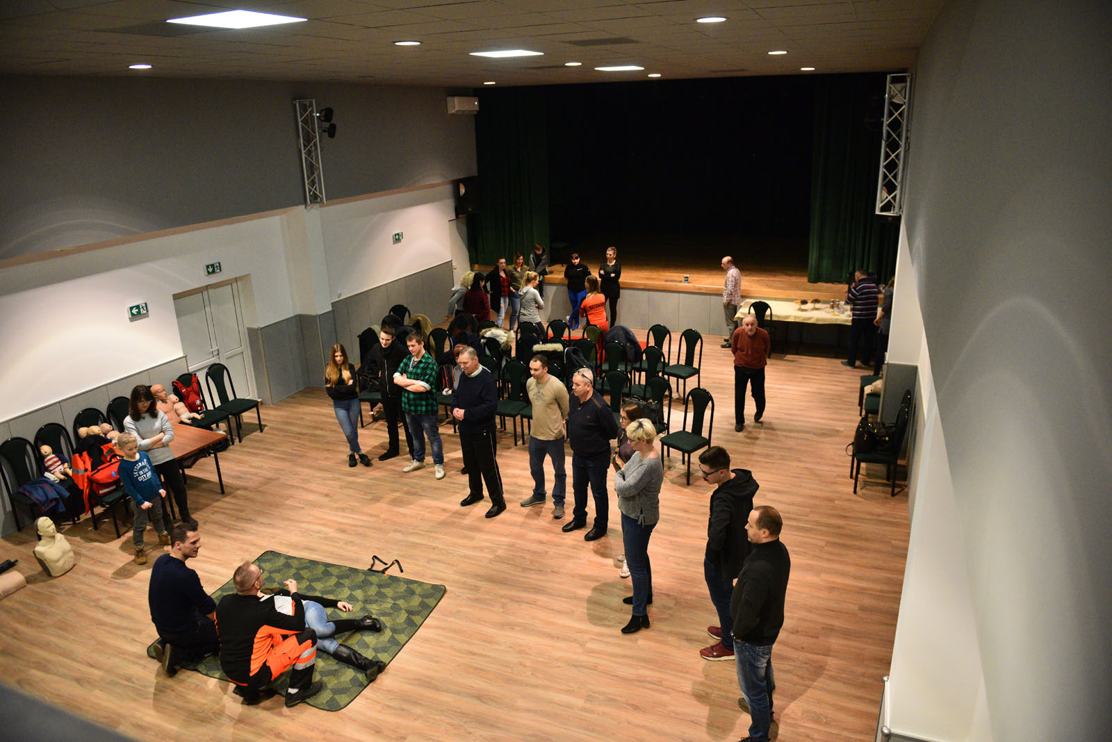 Zorganizował dla mieszkańców Piekar kurs pierwszej pomocy