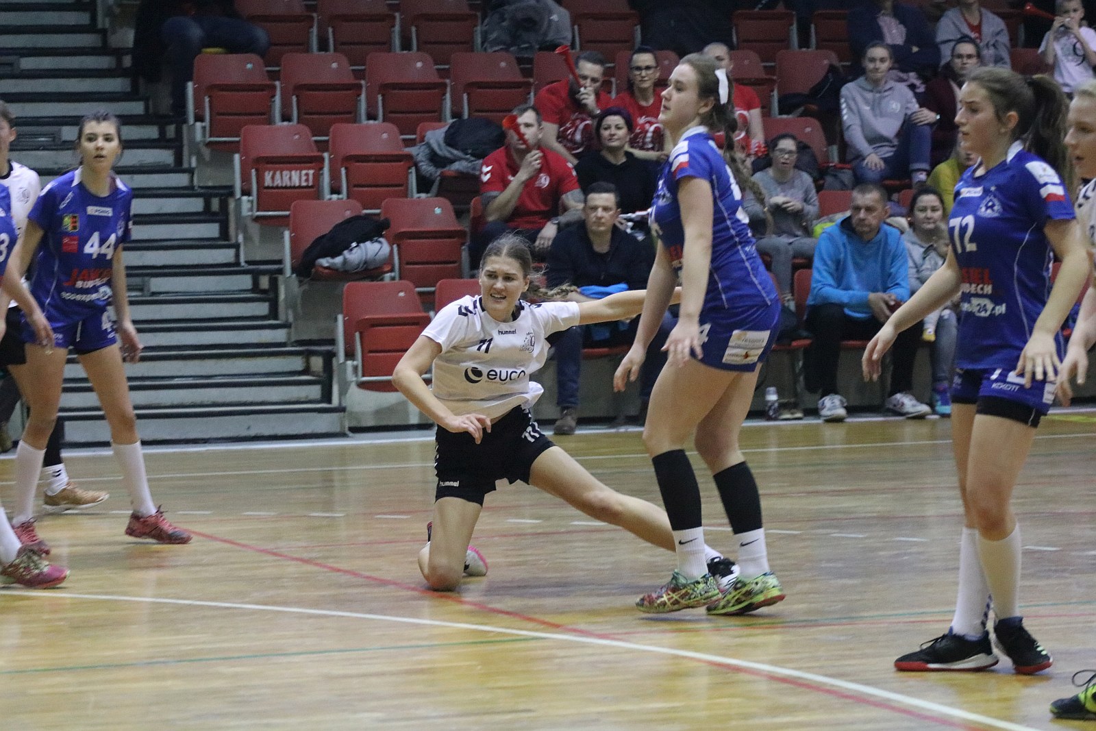 EuCO-UKS Dziewiątka Legnica pokonała Ruch Chorzów 38:27
