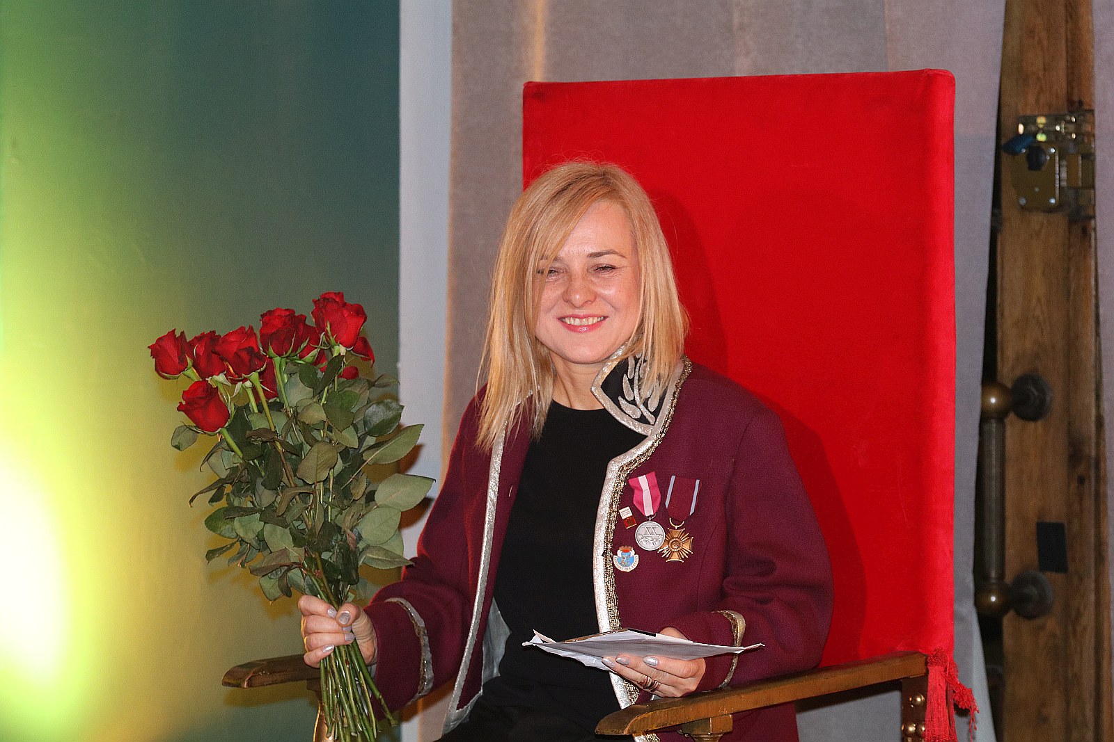 Szanowna benefisantka Mariola Hotiuk  i jej goście