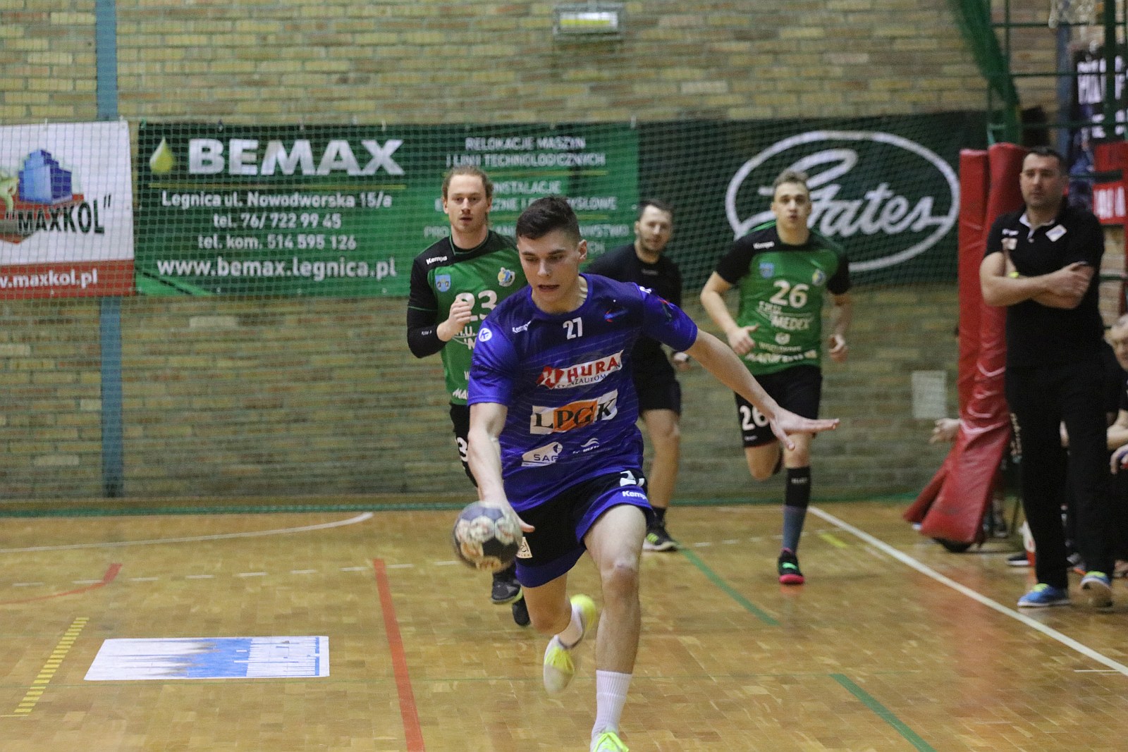 Siódemka Miedź Legnica – Olimpia Medex Piekary Śląskie 36:28