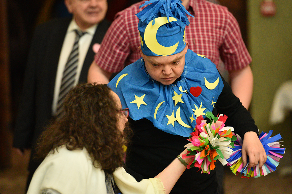Walentynkowo-karnawałowy bal podopiecznych „Nadziei”