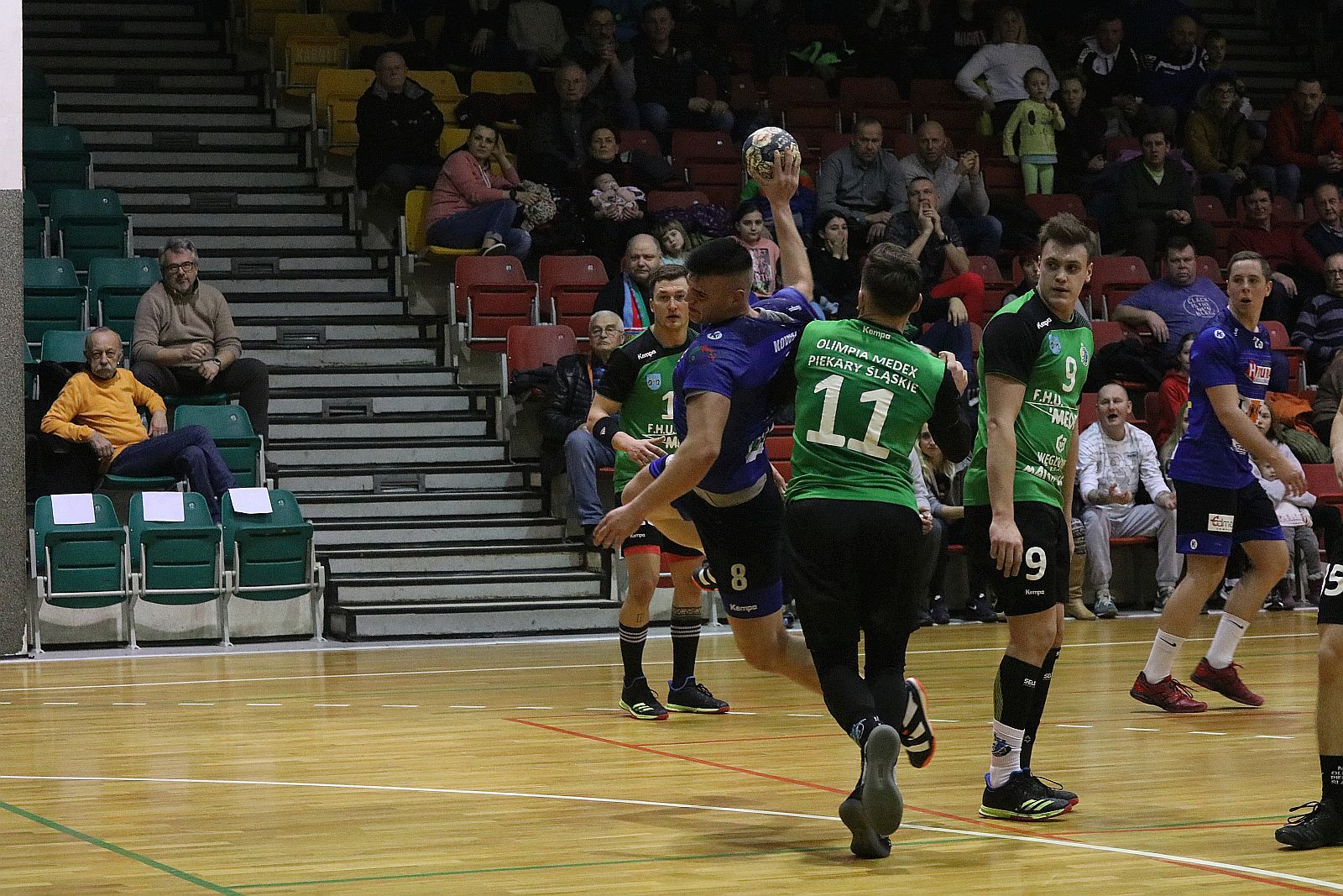 Siódemka Miedź Legnica – Olimpia Medex Piekary Śląskie 36:28