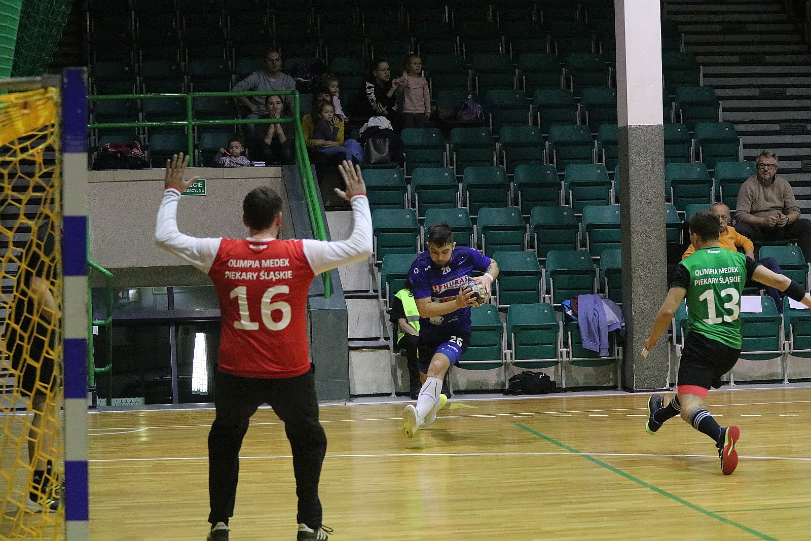 Siódemka Miedź Legnica – Olimpia Medex Piekary Śląskie 36:28