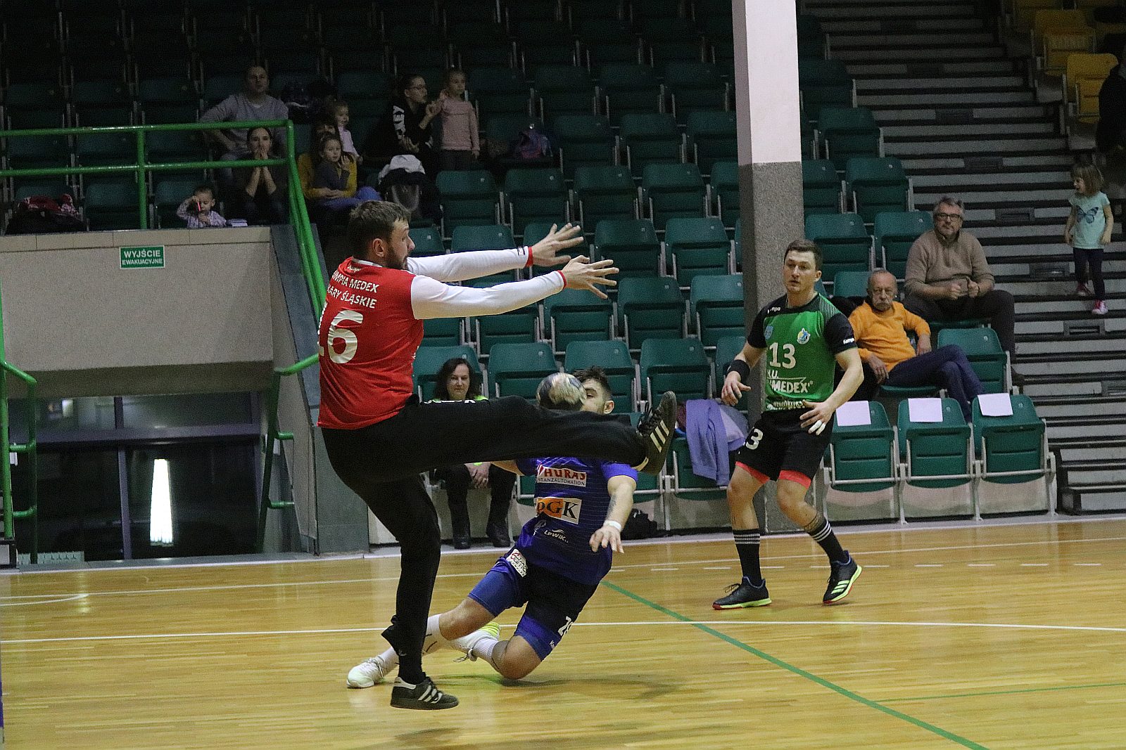 Siódemka Miedź Legnica – Olimpia Medex Piekary Śląskie 36:28