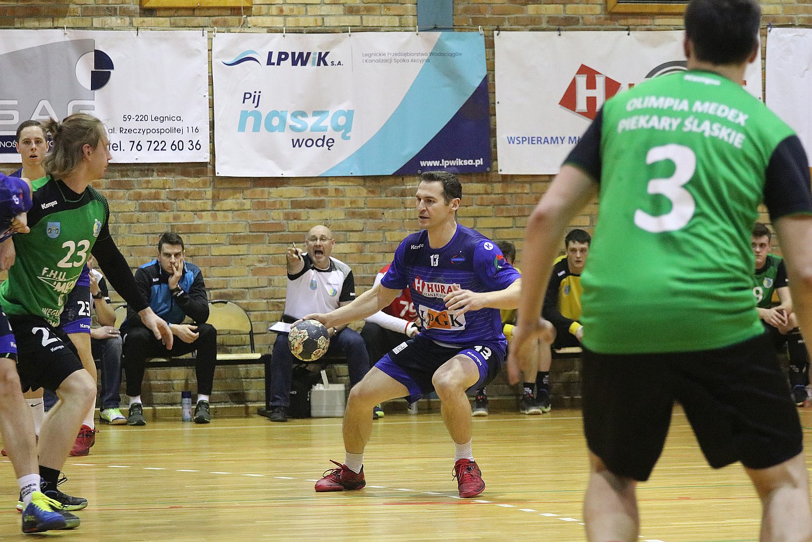 Siódemka Miedź Legnica – Olimpia Medex Piekary Śląskie 36:28