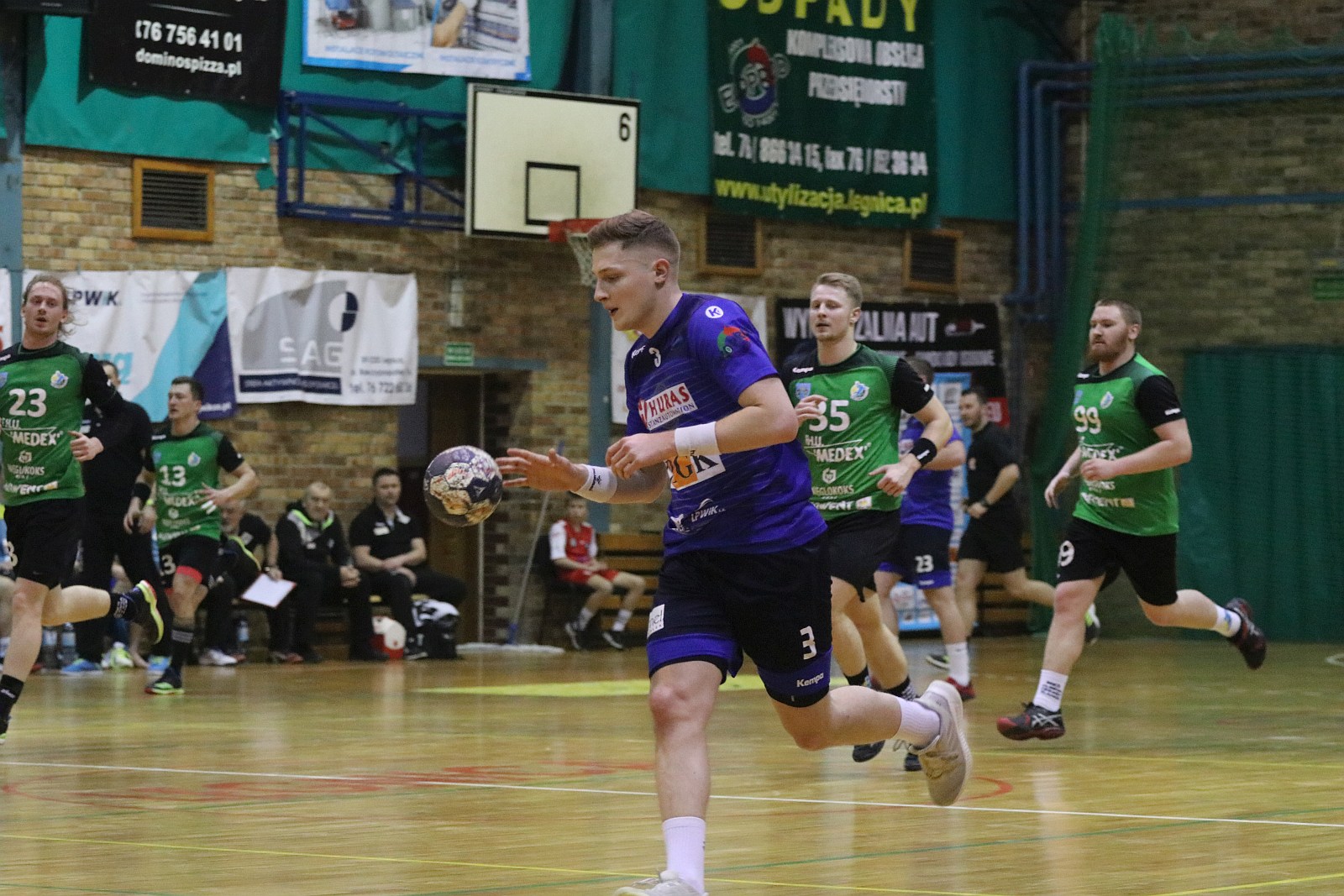 Siódemka Miedź Legnica – Olimpia Medex Piekary Śląskie 36:28
