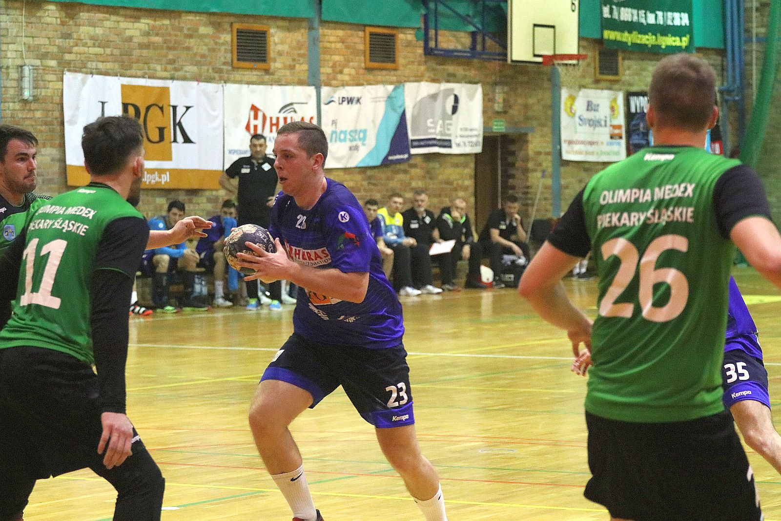 Siódemka Miedź Legnica – Olimpia Medex Piekary Śląskie 36:28