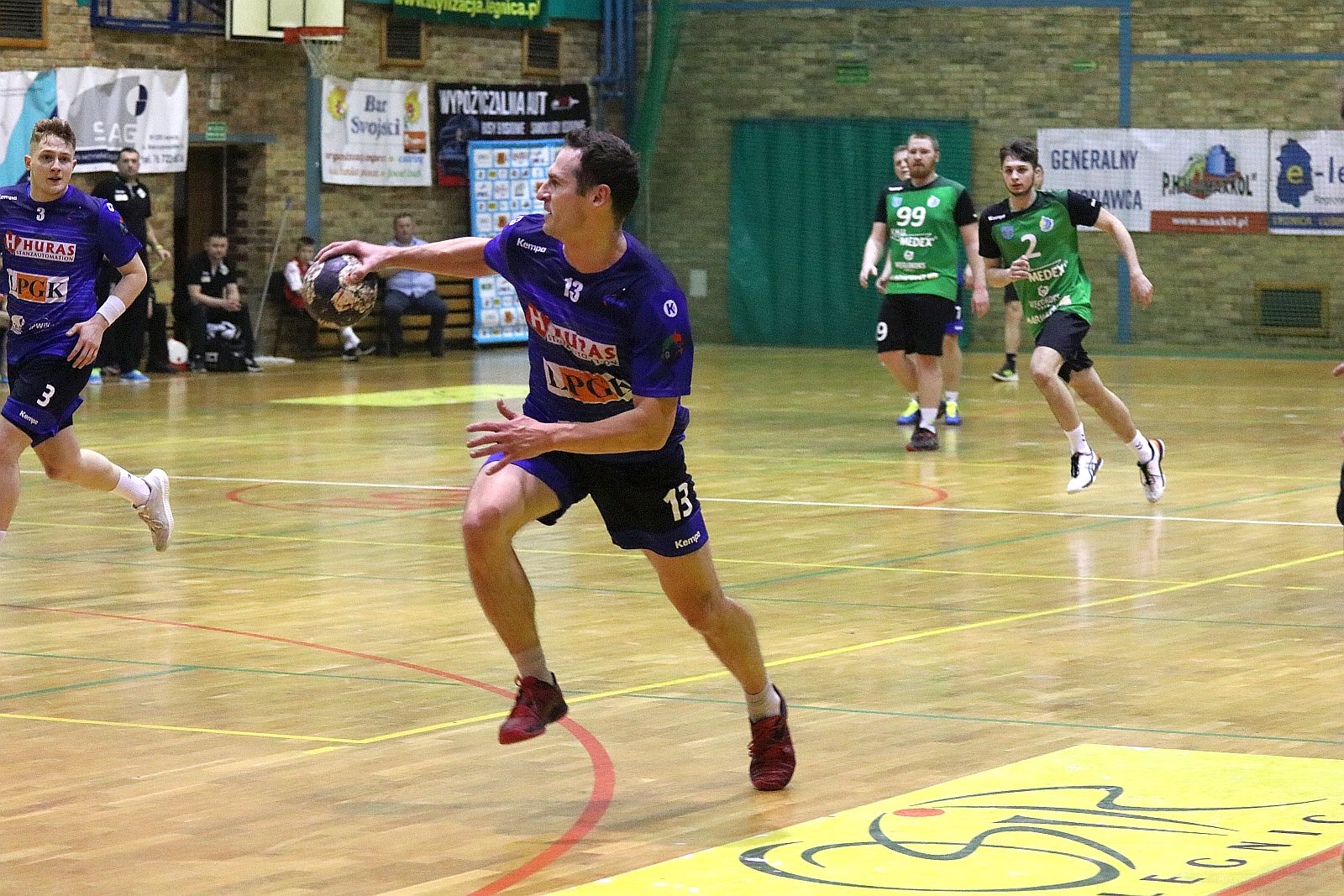 Siódemka Miedź Legnica – Olimpia Medex Piekary Śląskie 36:28