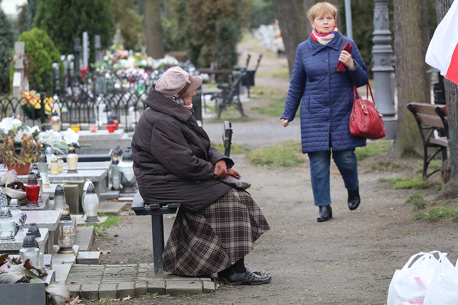 Zapalili znicze na grobach walczących o niepodległość