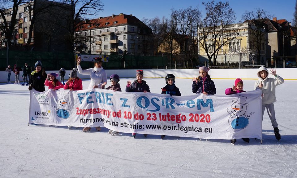 Zimowe ferie w wiosenną pogodę przygotowane przez OSIR