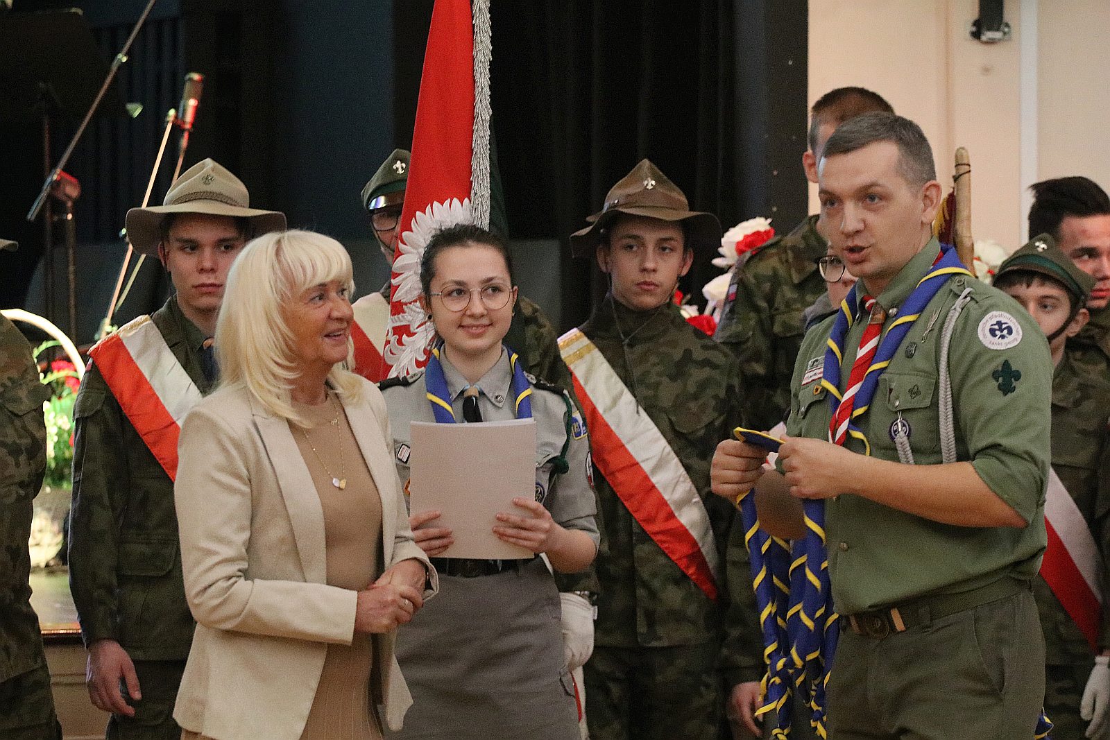 Dzień Myśli Braterskiej	legnickich harcerzy