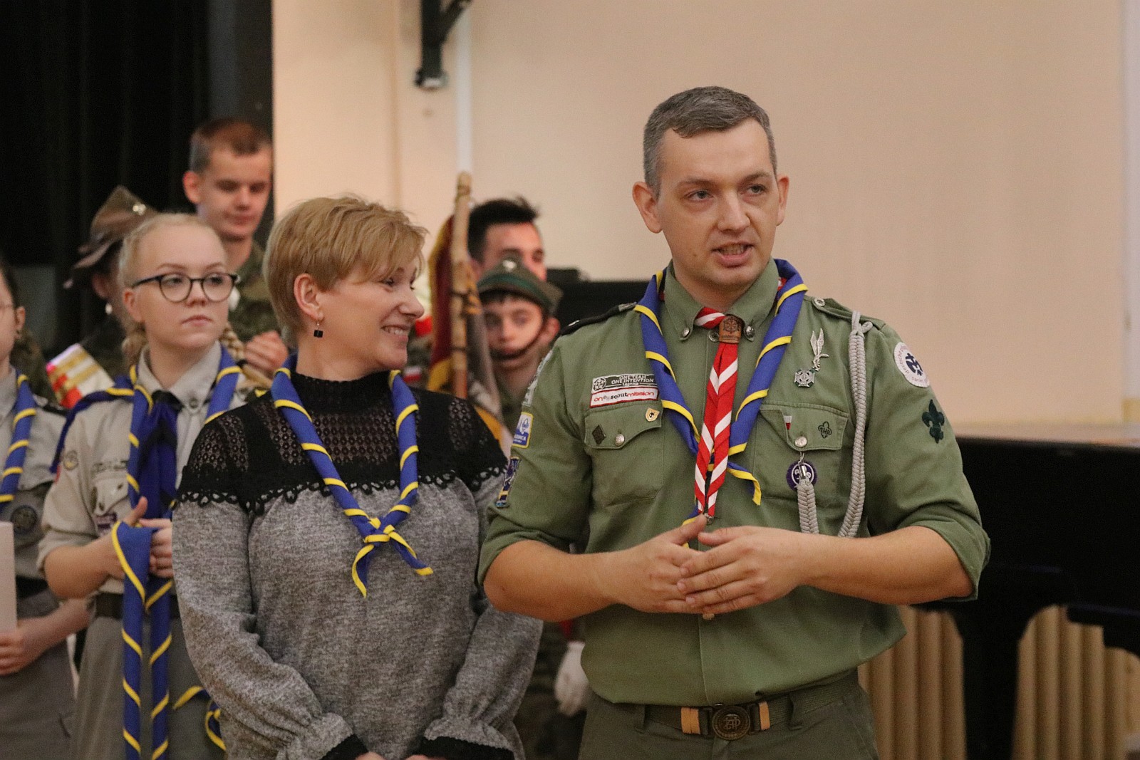 Dzień Myśli Braterskiej	legnickich harcerzy