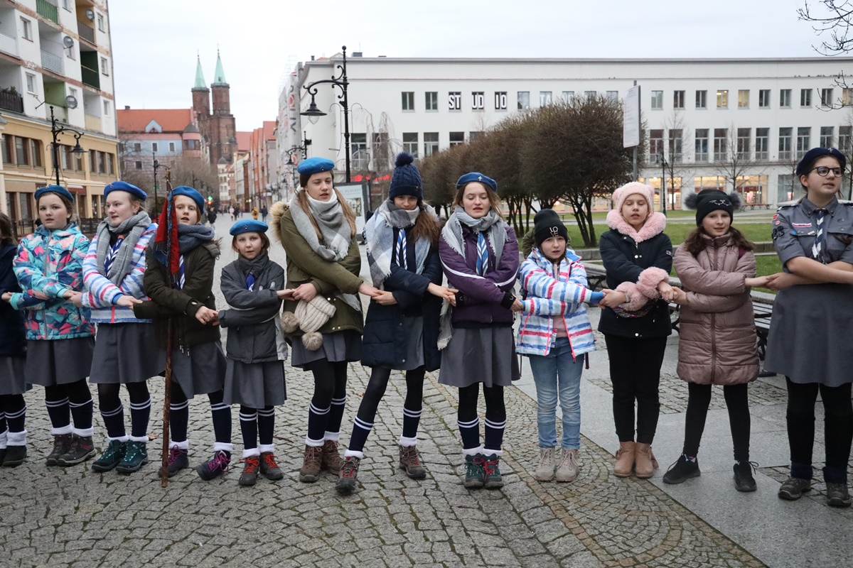 Dzień Myśli Braterskiej	legnickich harcerzy