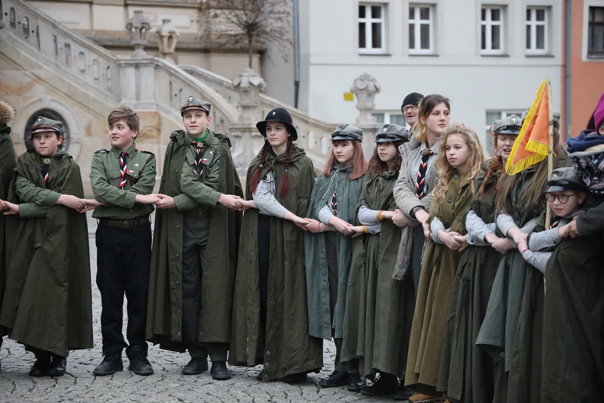 Dzień Myśli Braterskiej	legnickich harcerzy