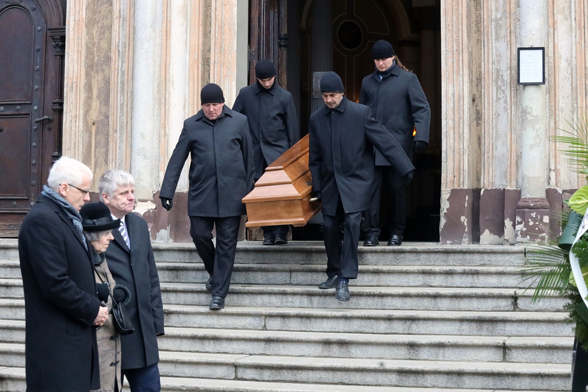Pożegnaliśmy Henryka Obremskiego na cmentarzu komunalnym