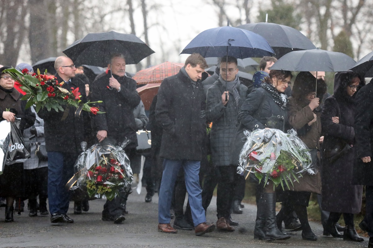 Pożegnaliśmy Henryka Obremskiego na cmentarzu komunalnym