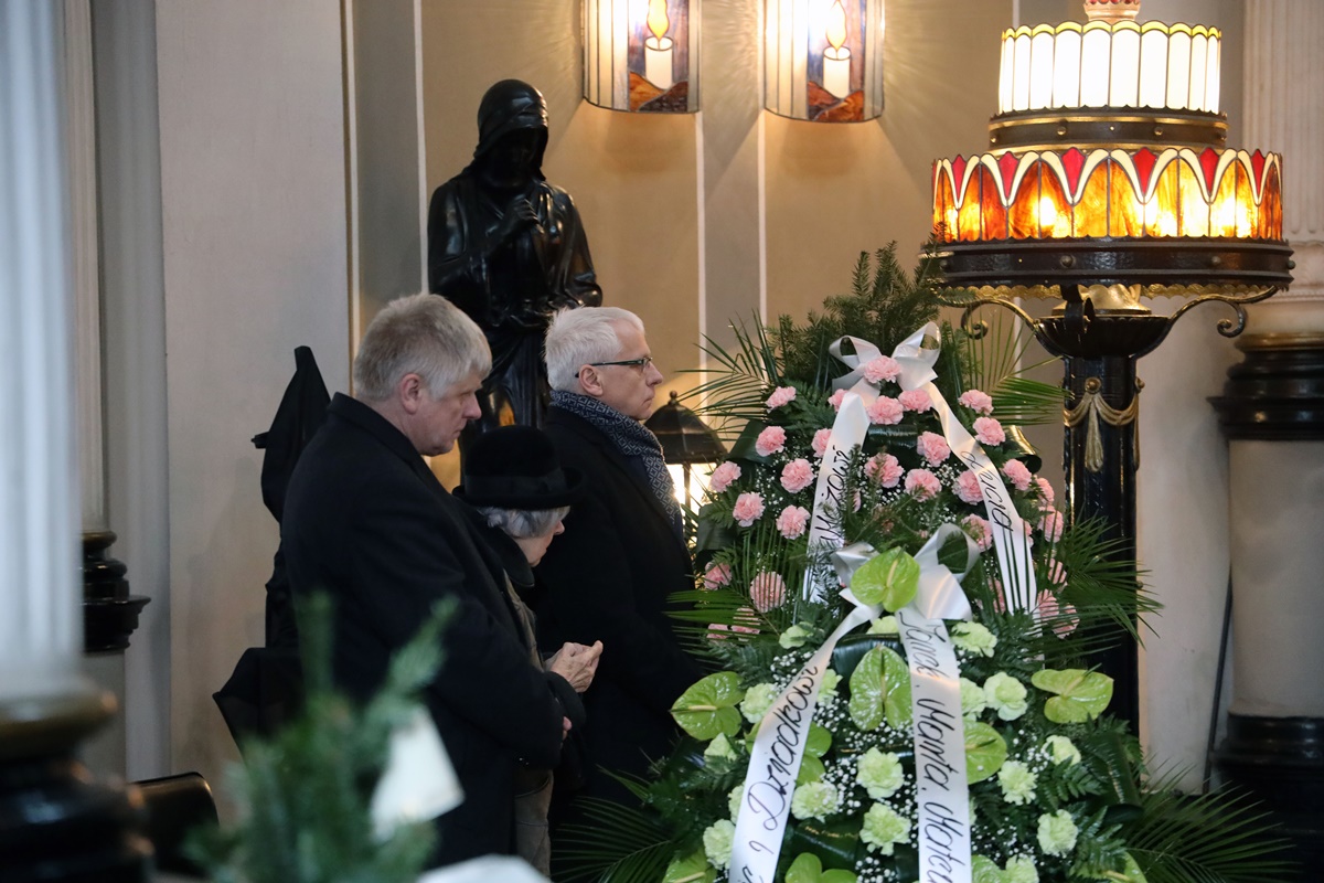 Pożegnaliśmy Henryka Obremskiego na cmentarzu komunalnym