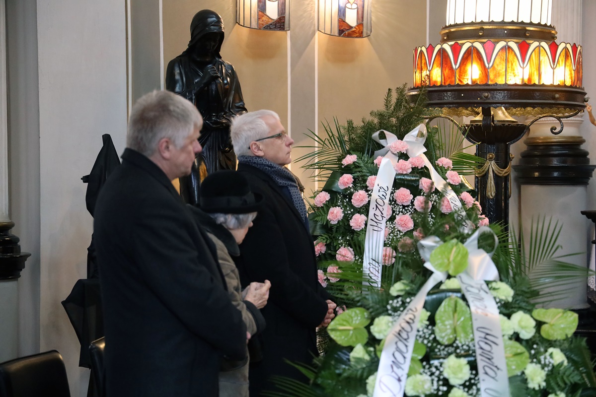 Pożegnaliśmy Henryka Obremskiego na cmentarzu komunalnym