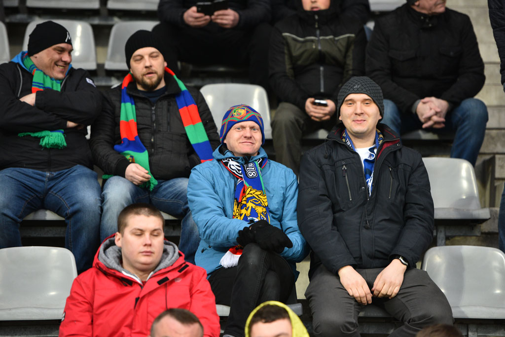 Tak dopingowali kibice Miedzi podczas meczu z Chojniczanką