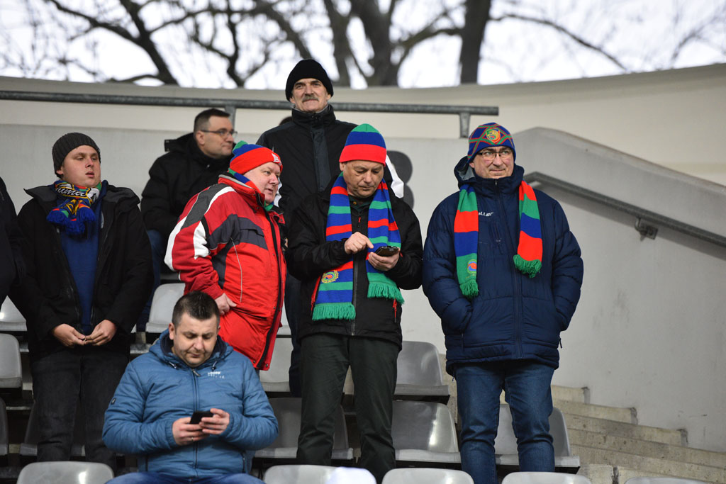 Tak dopingowali kibice Miedzi podczas meczu z Chojniczanką