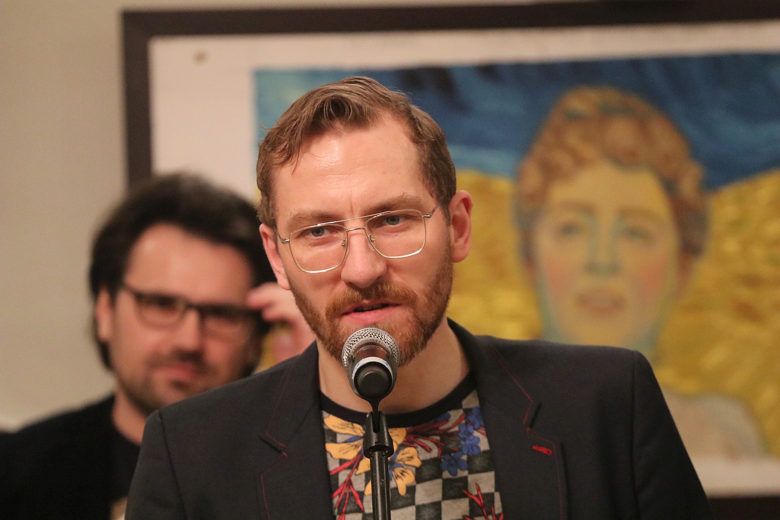 Nasz Vincent Robert Gulaczyk i wystawa w teatralnym holu