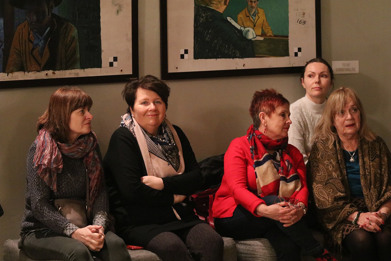 Nasz Vincent Robert Gulaczyk i wystawa w teatralnym holu