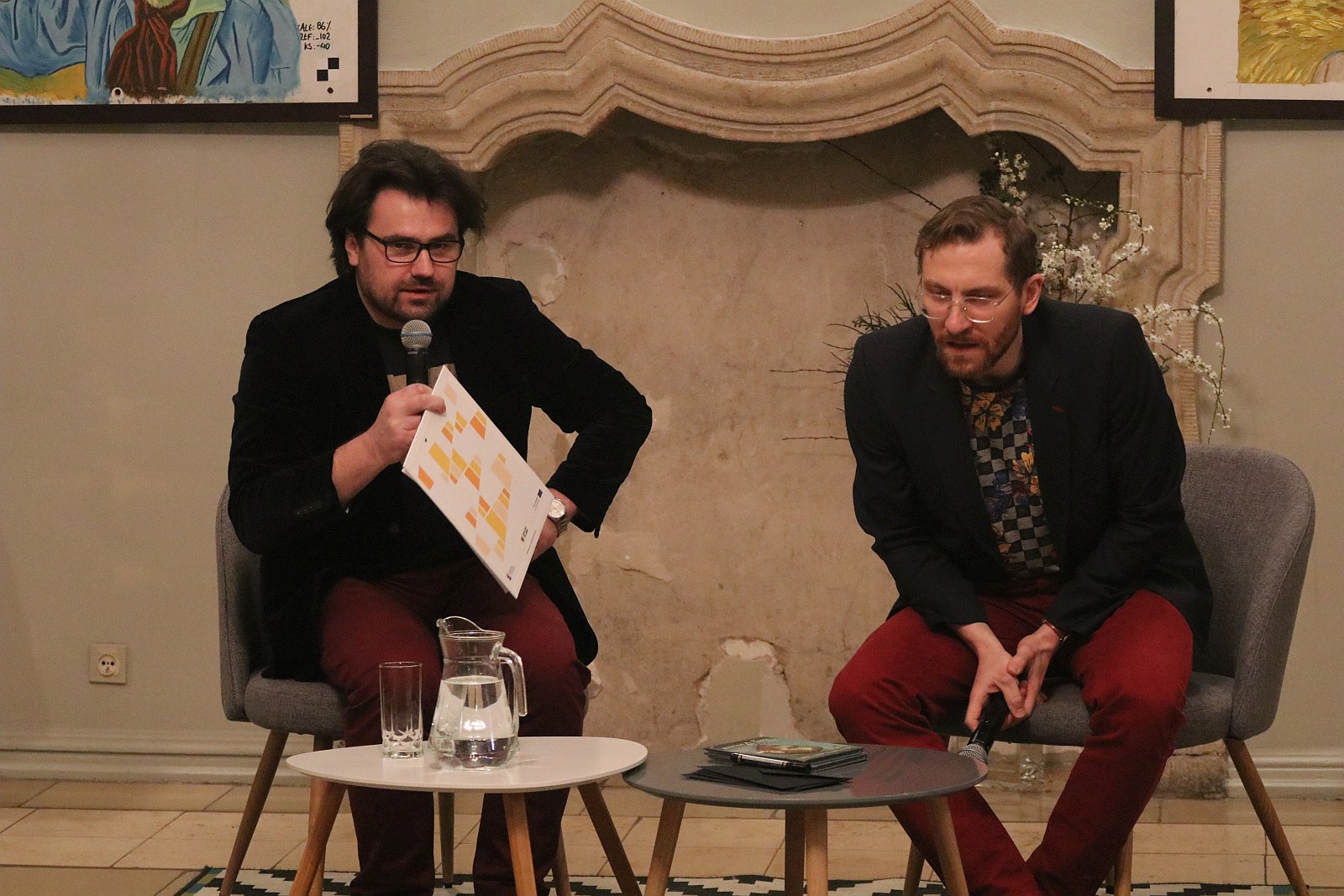 Nasz Vincent Robert Gulaczyk i wystawa w teatralnym holu