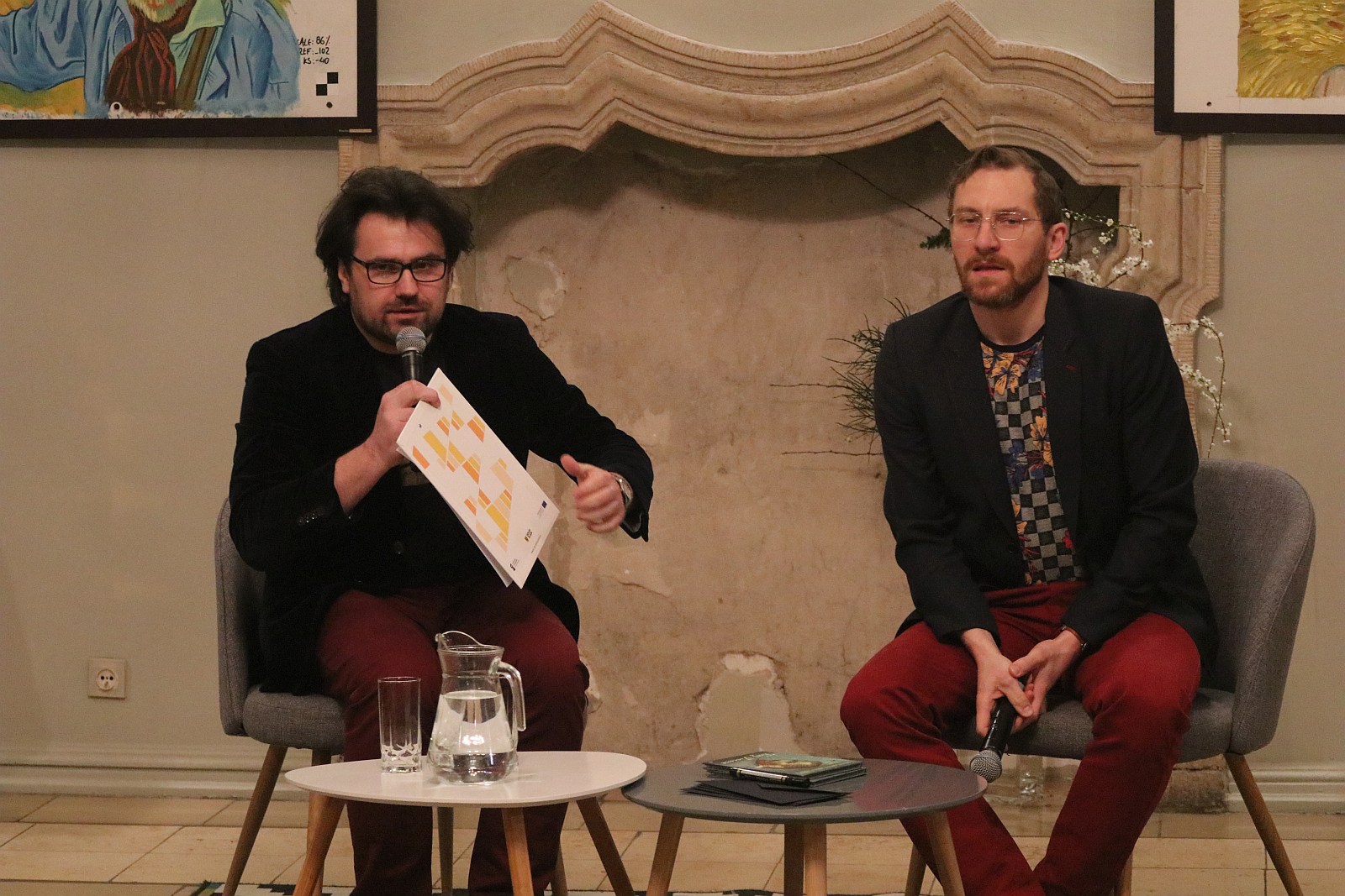 Nasz Vincent Robert Gulaczyk i wystawa w teatralnym holu