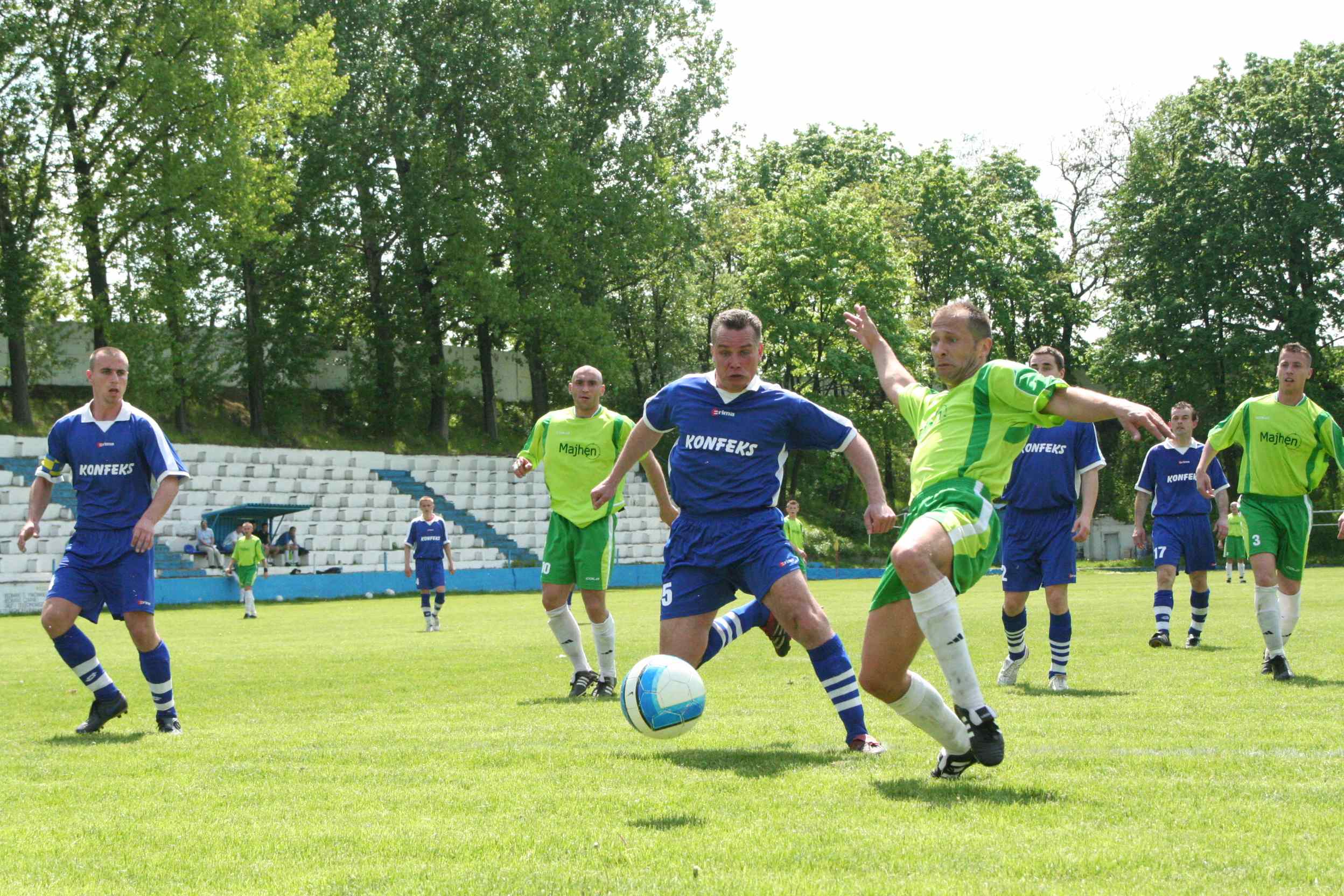 Piętnaście lat z Konfeksem Legnica na piłkarskich boiskach