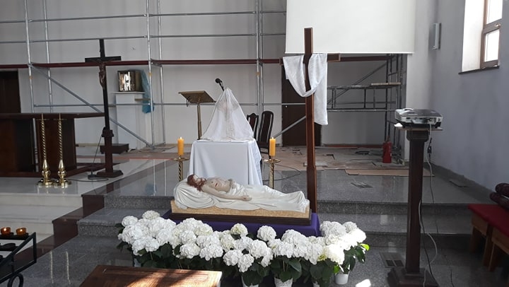 Groby Pańskie w legnickich kościołach w okresie koronawirusa
