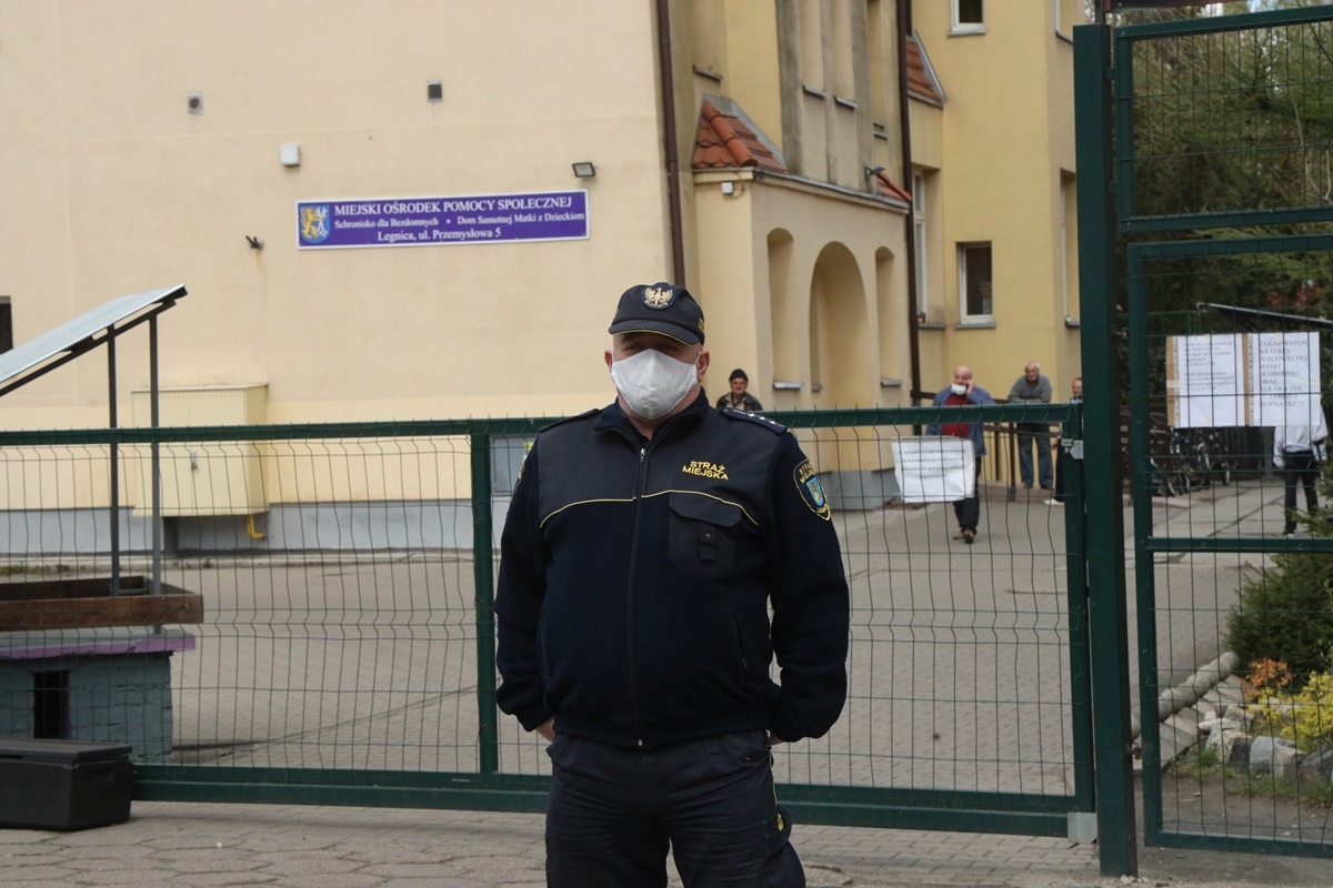 Kwarantanna w legnickiej noclegowni