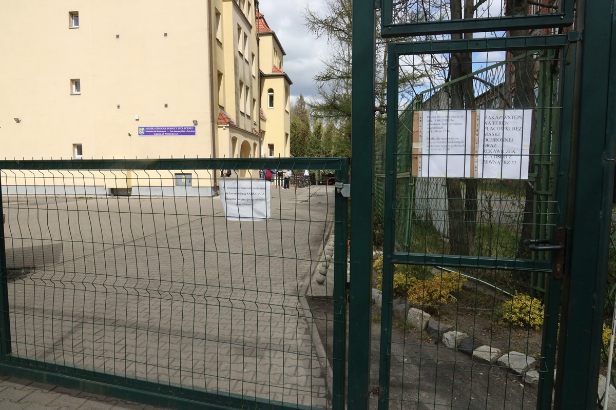 Kwarantanna w legnickiej noclegowni