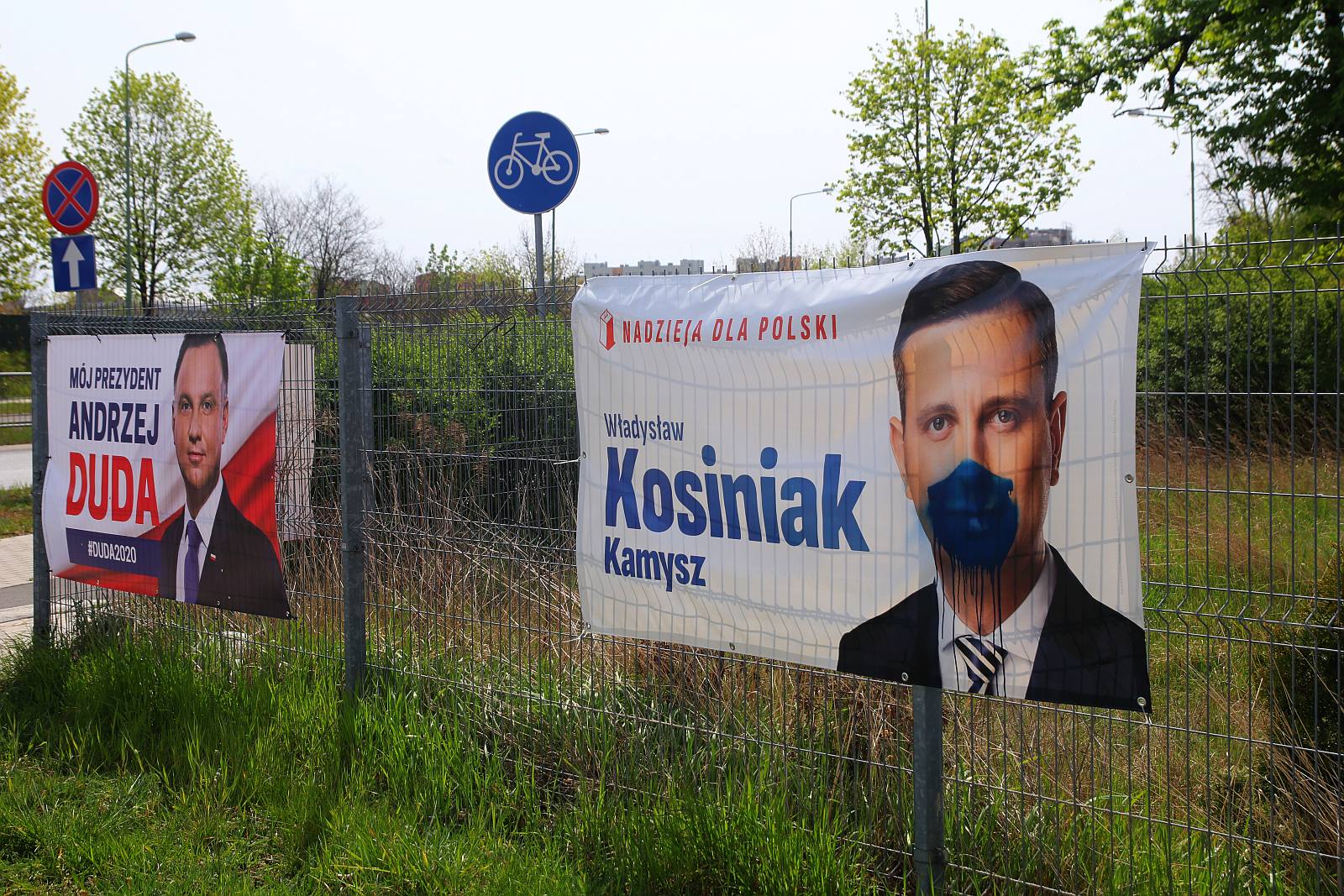 Prezydencka kampania wyborcza na ulicach miasta