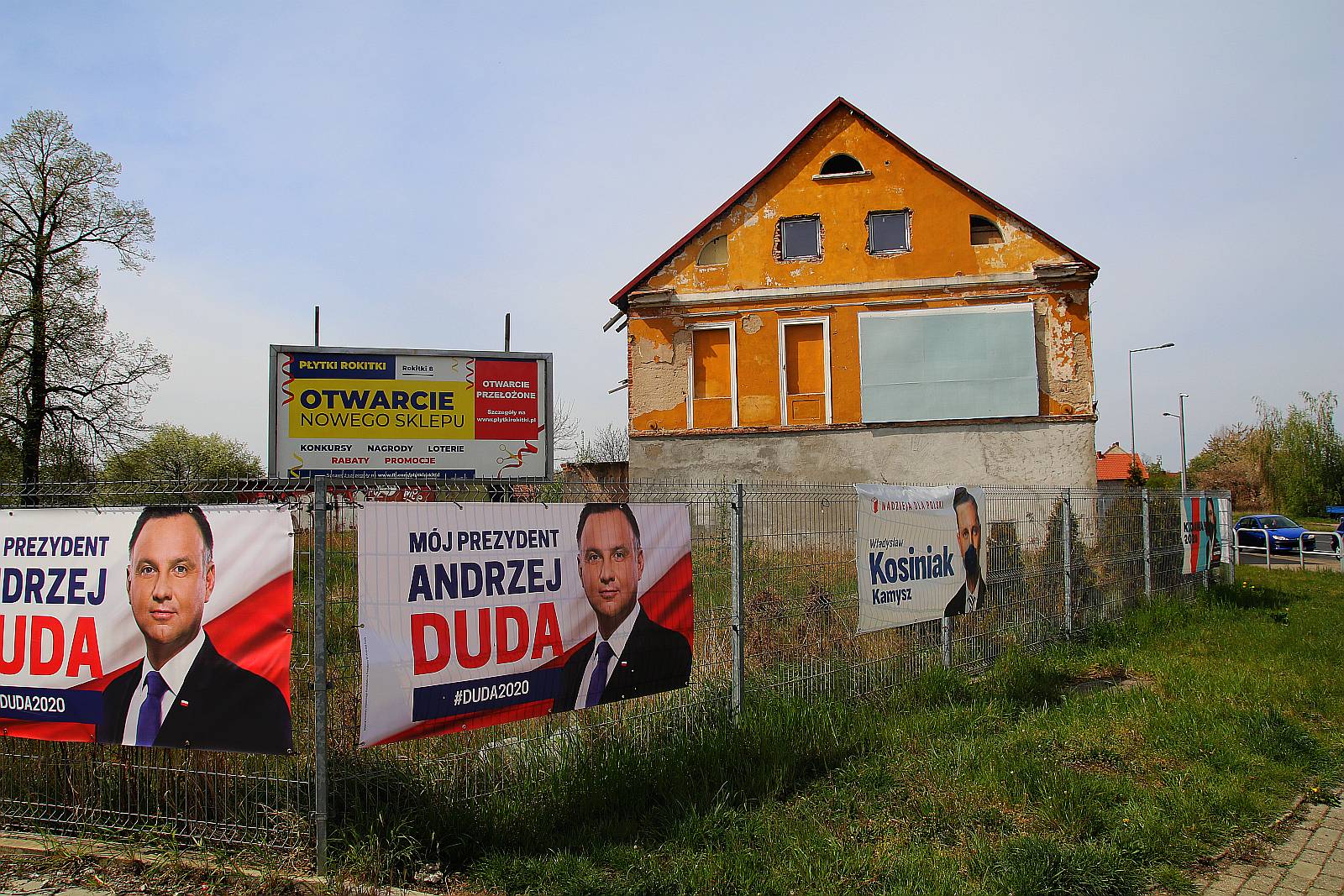 Prezydencka kampania wyborcza na ulicach miasta