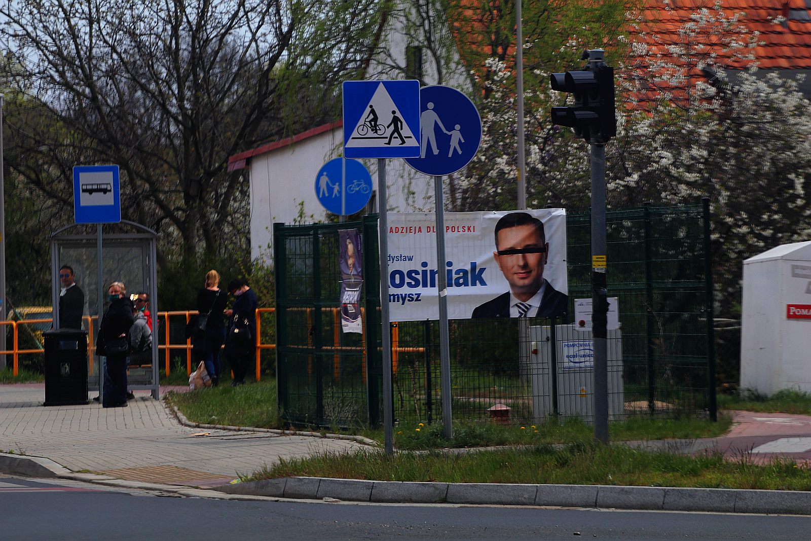 Prezydencka kampania wyborcza na ulicach miasta