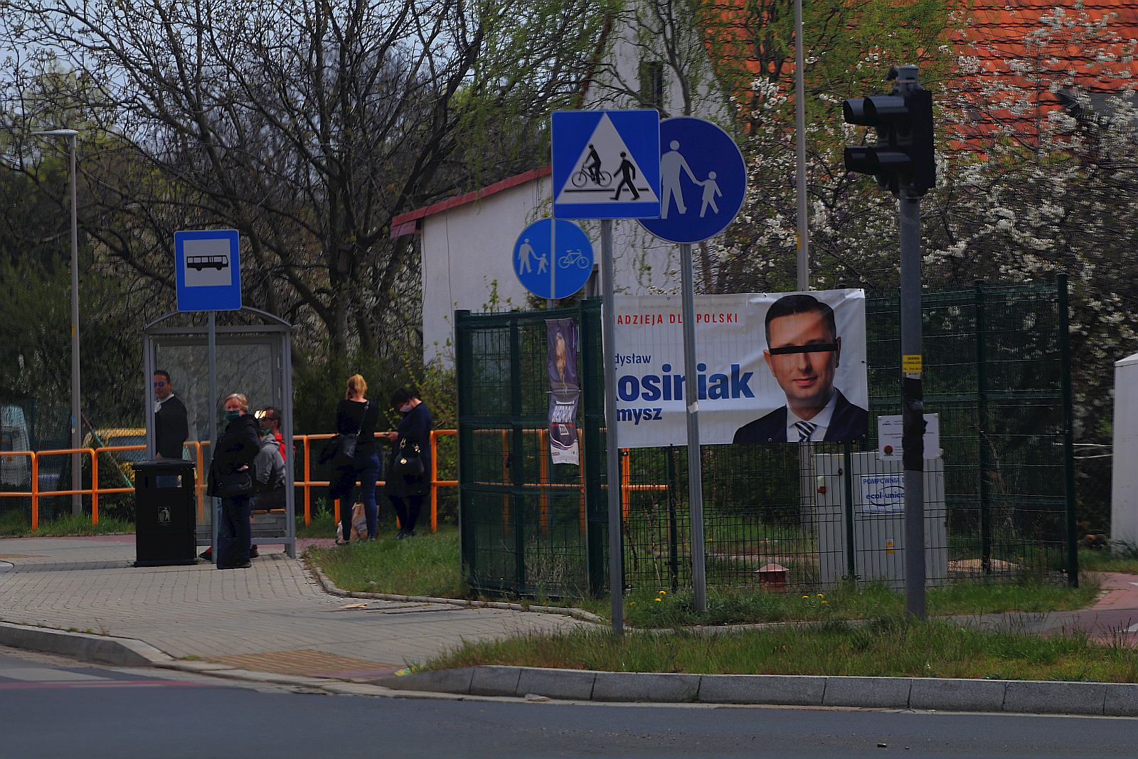 Prezydencka kampania wyborcza na ulicach miasta