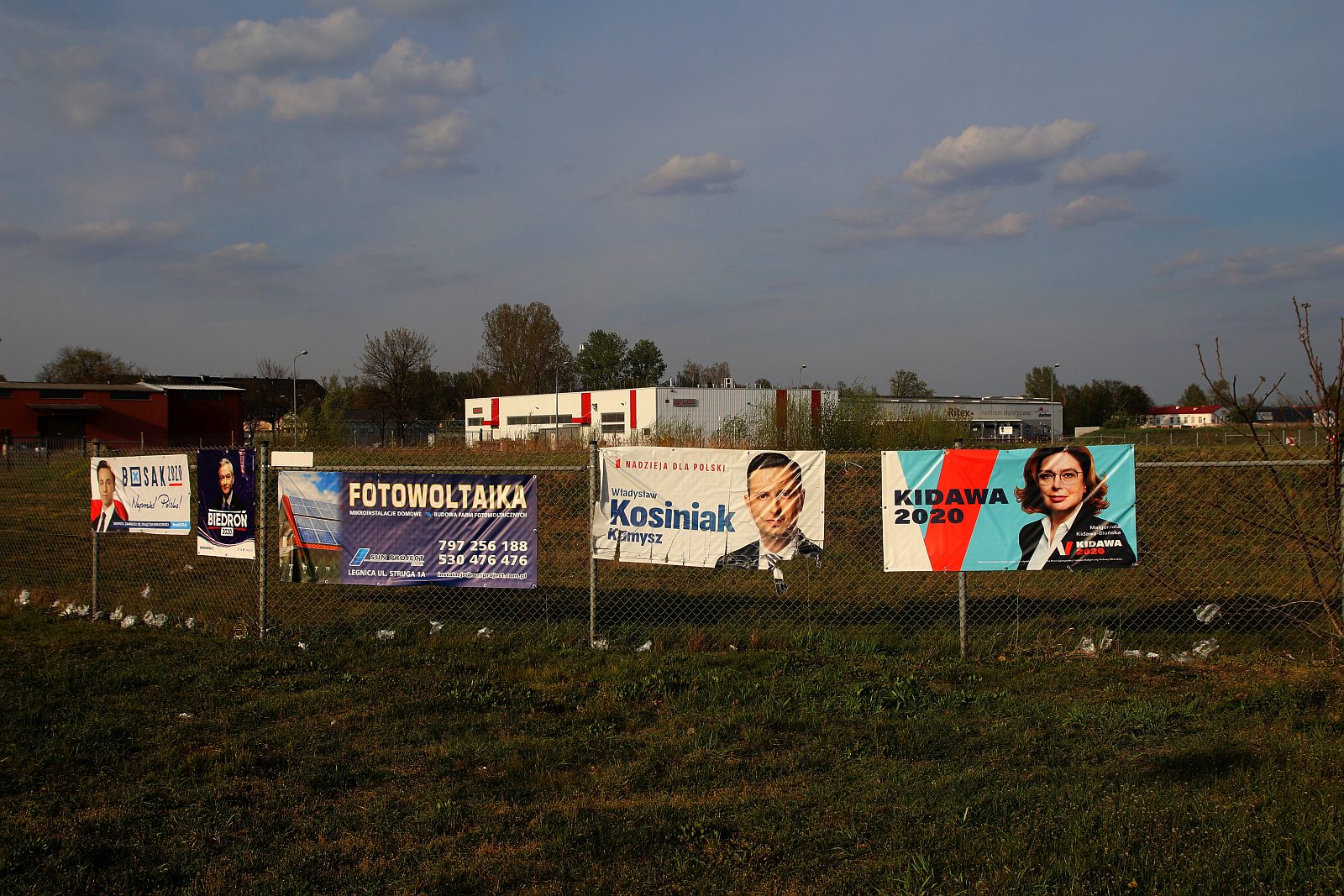 Prezydencka kampania wyborcza na ulicach miasta