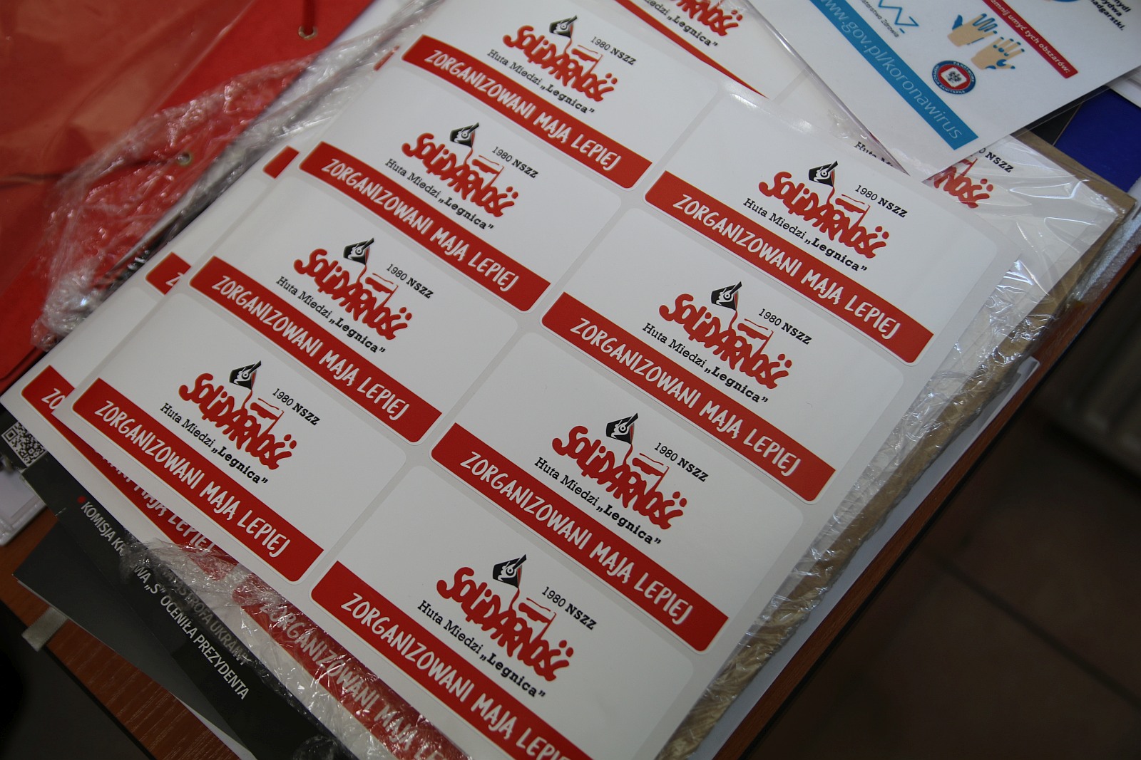 Hutnicza Solidarność zakupiła maseczki dla związkowców