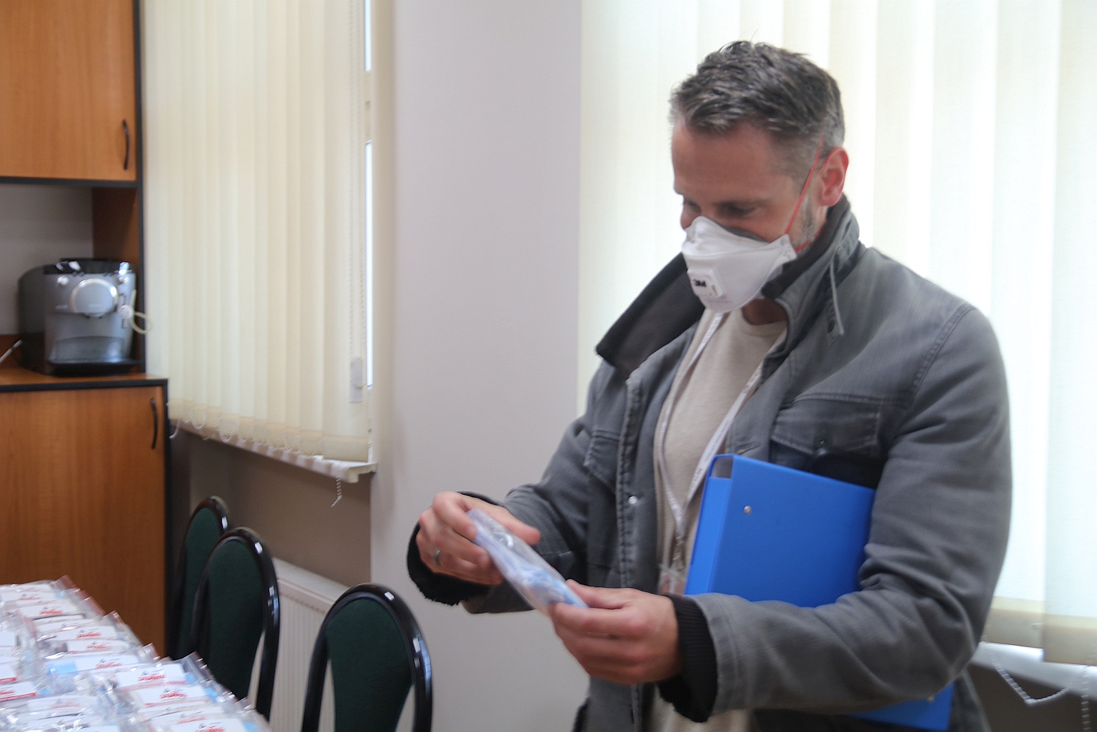 Hutnicza Solidarność zakupiła maseczki dla związkowców