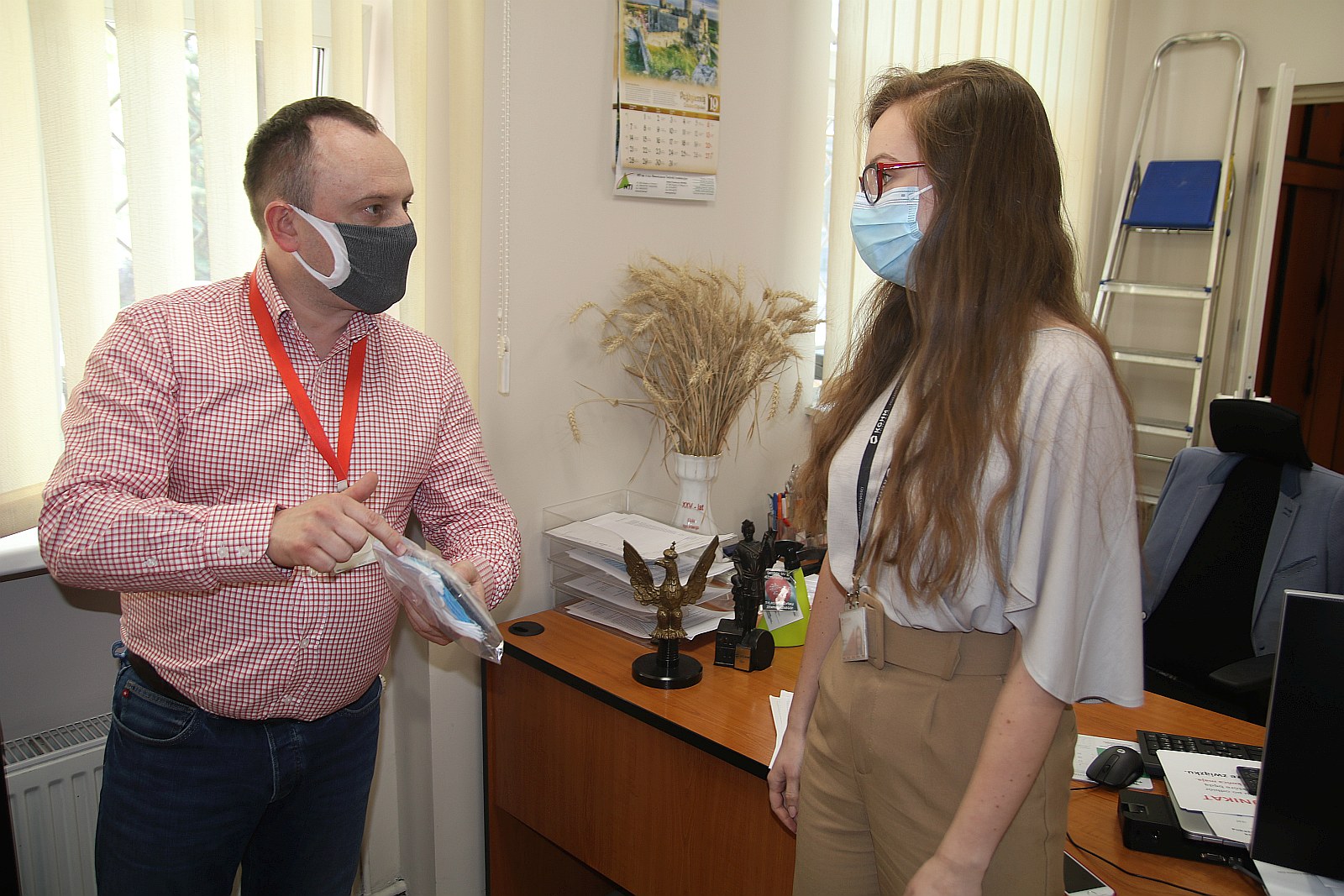 Hutnicza Solidarność zakupiła maseczki dla związkowców